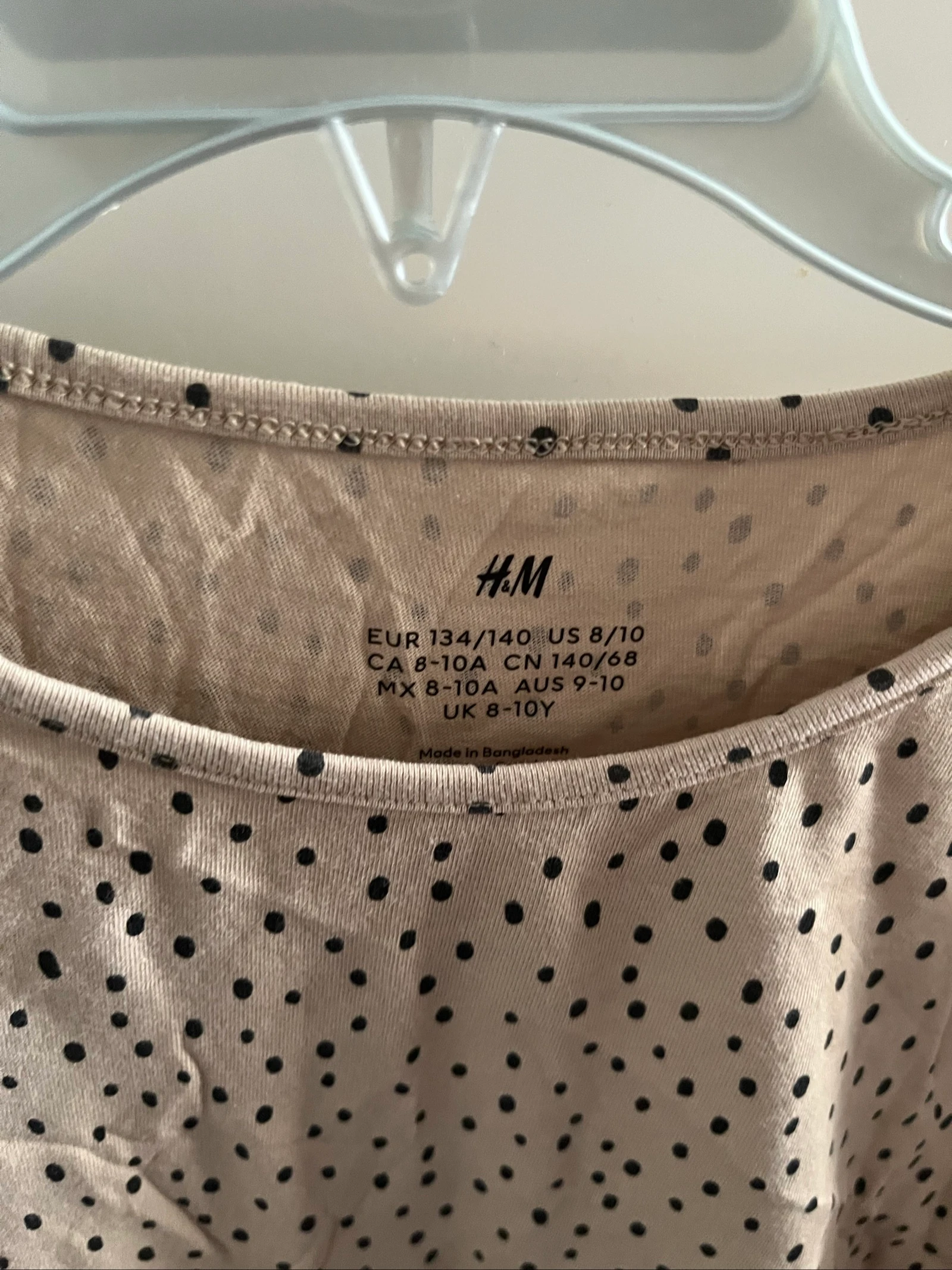 T-shirt meisje hm maat 9/10 jaar – photo 2